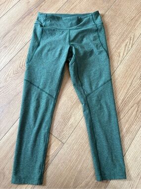 Outdoor Voices Green Leggings Women’s Medium High Rise Athletic Yoga